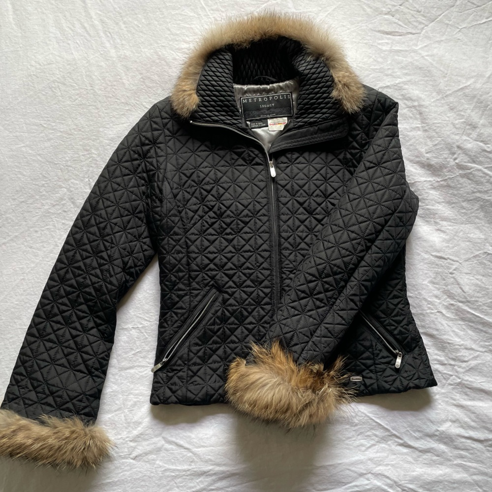 Metropolis Legacy Couloir Coat w/ Fur Collar